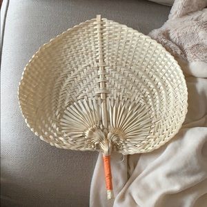 BNWT woven fan